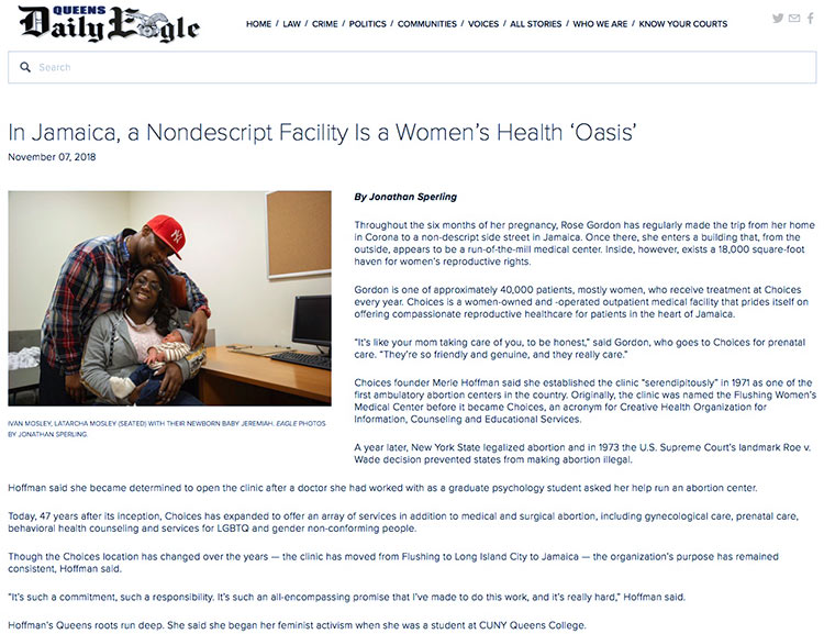 In Jamaica, a Nondescript Facility Is a Women’s Health ‘Oasis’ in the Queens